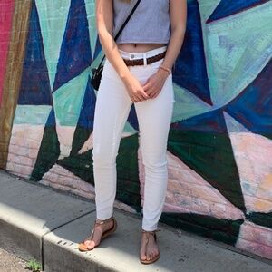 White JCrew Jeans